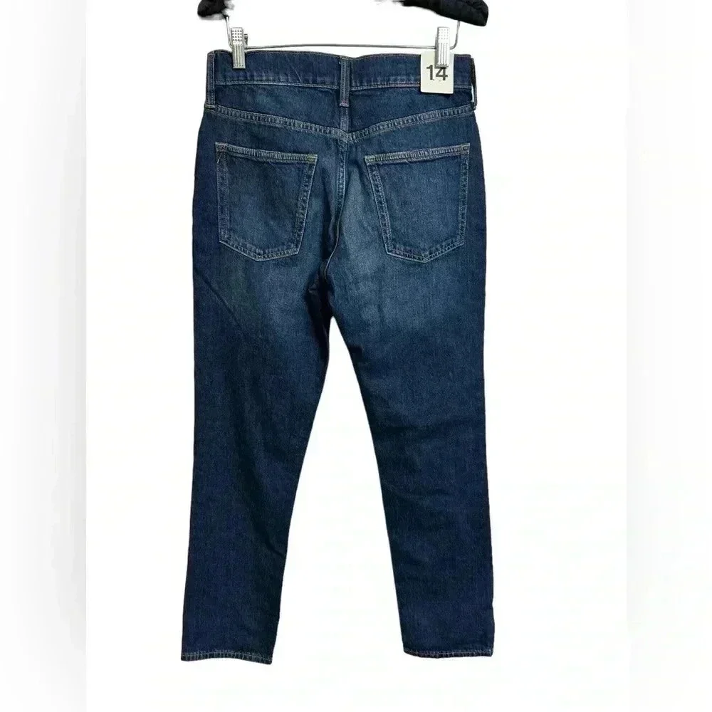 Gap Kids Boys Easy Taper Jeans Adjustable Waist Dark Wash Sz. 14 NWT